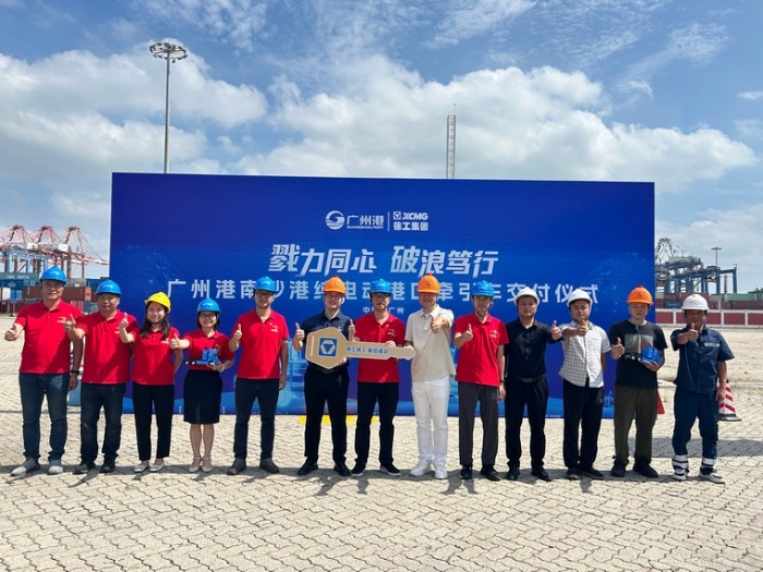全力以赴！云顶集团纯电动港口牵引车绿动广州南沙港