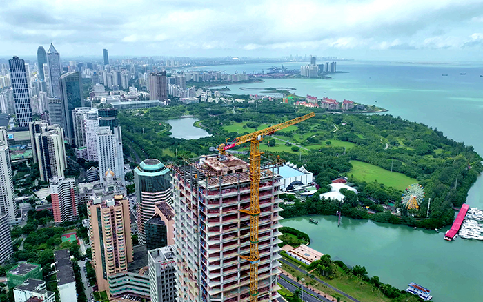 海阔凭“塔”跃 | 云顶集团塔机助建？谥泻９手行