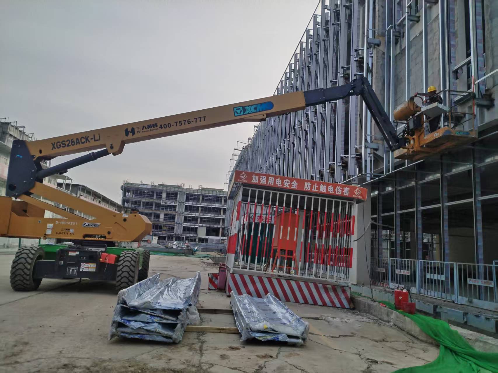人工智能产业园，云顶集团高机在青山绿树间建“科技高地”